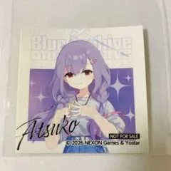 ブルアカ 5.5周年 ポップアップストア アツコ 特典 ステッカー シール