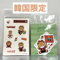 韓国限定　サンリオ　2024 タイニーチャム　ステッカー　２つセット　kリーグ