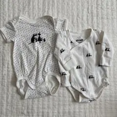 MOOMIN ベビー ロンパース 2枚セットのサムネイル