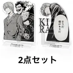 DEATH NOTE デスノート展 特典 色紙 缶バッジ L 夜神月 - メルカリ