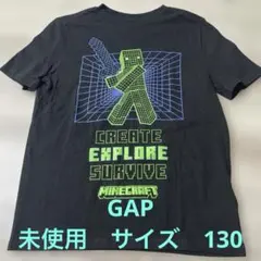 GAP KIDS Minecraft Tシャツ 130 未使用