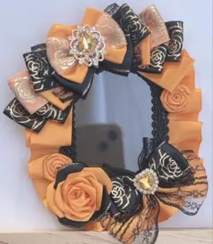 No.737 B8 硬質ケース　デコ　痛ロゼット　ハンドメイド