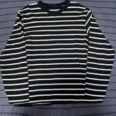 UNIQLO ストライプ 長袖カットソー Mのサムネイル