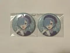 Re:ゼロから始める異世界生活 リゼロ展 リゼロ レム 缶バッジ きらきら