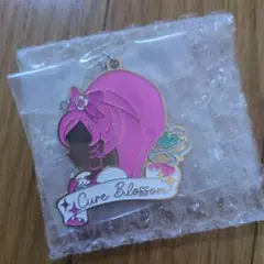 プリキュア 一番くじ シルエットメタリックチャームF賞　キュアブロッサム