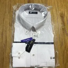 大きめサイズ　 ボタンダウン　ストライプシャツ 45-86