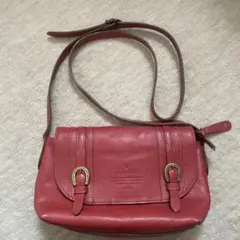 Dakota レザー ショルダーバッグ レッドのサムネイル