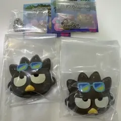 サンリオ おめん 日焼けコレクション ばつ丸2個セット　ガチャガチャ