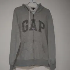 け*ろ様 【大人気】OLDGAP グレー ジップアップパーカー M