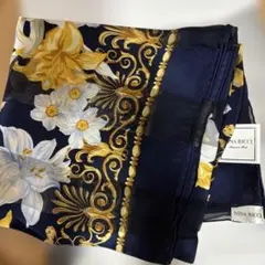 NINA RICCI 花柄スカーフ 大判のサムネイル