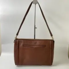 kate spade ケイトスペード ショルダーバッグ レザー ブラウン