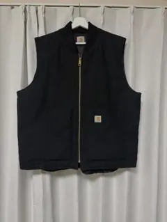 最終値下げ美品カーハートダックベスト Sサイズ Carhartt カーハート V01 ダックベスト キルティングライニング