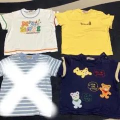 ミキハウス　MIKIHOUSE 80㎝ T80-G11 半袖Tシャツ　3枚セット