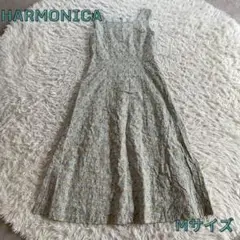 HARMONICA ノースリーブ フローラルワンピース Mサイズ