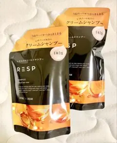 本日限定】RESP レチスパクリームシャンプー 詰め替え用 3個セット 