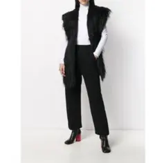 MM6 エコファー スカーフ　Maison Margiela