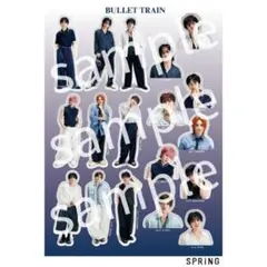 超特急 Bullet Train ランダム オフショットステッカー - メルカリ