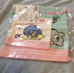 タキシードサム　サンリオ　巾着　二点セット