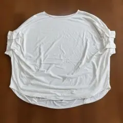 ホワイト ドルマンスリーブ Tシャツ　ヌガティーヌのサムネイル