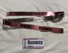 Aぇ! group Runway 銀テープ　落下物