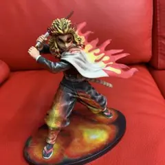 に*ん様 煉獄杏寿郎 フィギュア 炎のエフェクト付き