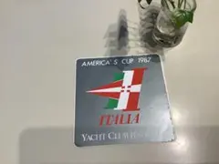 アメリカズカップ イタリア ステッカー プラダ フィアット フェラーリ 