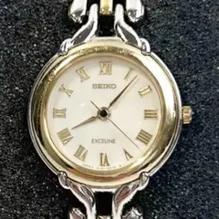 SEIKO EXCELINE レディースクォーツ腕時計 4J41-0040のサムネイル
