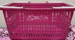Hello Kitty ショッピングバスケット買い物カゴ アベイル 新品 ピンク