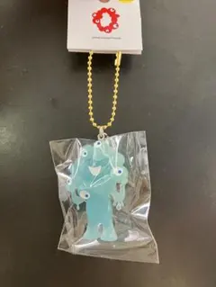 ミャクミャクプレート付き　蓄光　キーホルダー