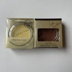 未使用　Max Factor アイシャドウ　イエロー　リップグロス　ベリーのサムネイル