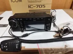 ICOM　IC-705 美品中古　MBF-705 他オマケ有り　動作品 ICOM IC-705(IC705) アイコム HF+50MHz+144MHz+430MHz＜SSB/CW
