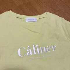 OPAQUE.CLIP Câliner ロゴ刺繍 Tシャツ ライトグリーンのサムネイル