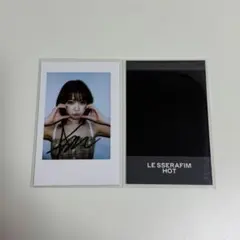 LESSERAFIM ルセラ HOT 中国 IDOUSTAGEチェキ チェウォン