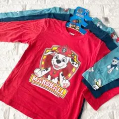 【100サイズ】パウ・パトロール キッズ 長袖Tシャツ 3枚組 ディズニー