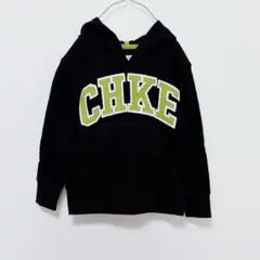 CHEROKEE フード付きパーカー 長袖トレーナー トップス ブラック ロゴ