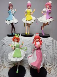５人全員!!個別写真あり五等分の花嫁 Kyuntiesフィギュア～ナースver.