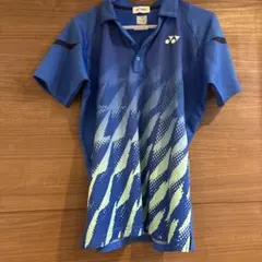 YONEX 青 ポロシャツ Sサイズ
