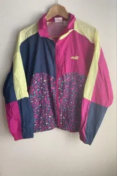 【個性的✨】カラフル　パーカー　衣装　お洒落　奇抜　古着　羽織　ジャンパー