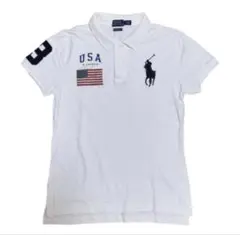 ❤️美品！未使用品！Polo Ralph Lauren ホワイト 半袖ポロシャツ
