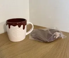 スターバックス バレンタインロゴマグチョコレート ＆シリコンコースター セット