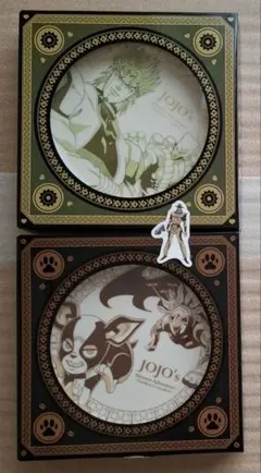 ジョジョの奇妙な冒険×スシローコラボ プレートディオ＆イギー2枚＋ピックも1枚