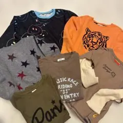 子供服　普段着　150.140５枚　120 トレーナー、トップスまとめ買い