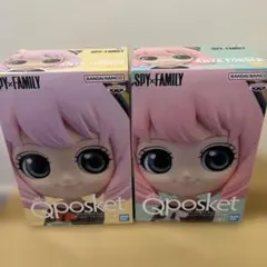 SPY×FAMILY アーニャ・フォージャー Qposket 2体セット