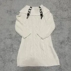 axes femme kids ニットワンピース140cm