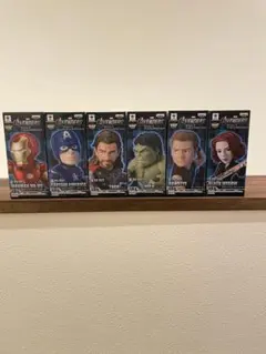 アベンジャーズ ワールドコレクタブルフィギュア 全6種セット