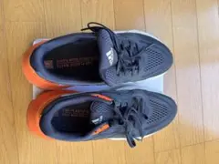 と*☆様 adidas スニーカー 26.5cm ネイビー/オレンジ