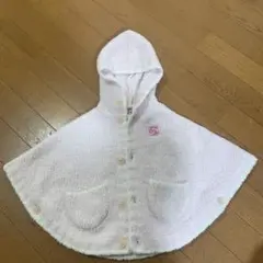 kashwere ベビーポンチョ　ピンク
