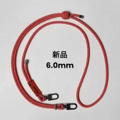新品 Topologie トポロジー ストラップ 6.0mm ブリック オレンジ
