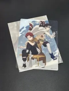NARUTO クリアカードコレクション　雪月風花　ネジ　我愛羅