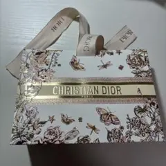 CHRISTIAN DIOR ギフト袋 中型 花柄